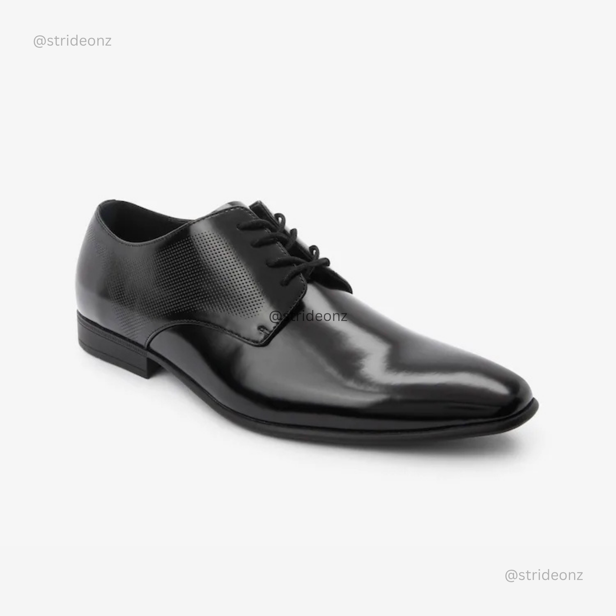 Black Hi-shine Derby Lace - Image 4